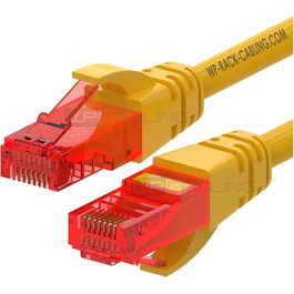 Wp Cable de Red Cat6 U/UTP Amarillo 0,2 m