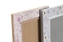 DKD Home Decor Marco de Foto 10x15 Tradicional Rosa Palo Gris (2 Unidades) 21.5 x 16.5 cm