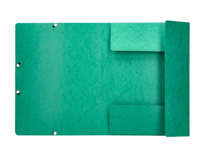 Q-connect Carpeta q-connect kf02168 Cartón Simil-prespan Solapas 320x243 mm Verde