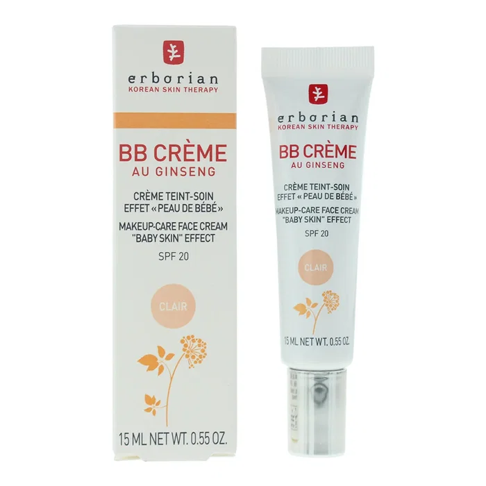 Erborian BB Cream con Ginseng Claro SPF 20