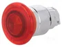 SCHNEIDER ELECTRIC Interruptor de presión Harmony XB4 Rojo 22mm