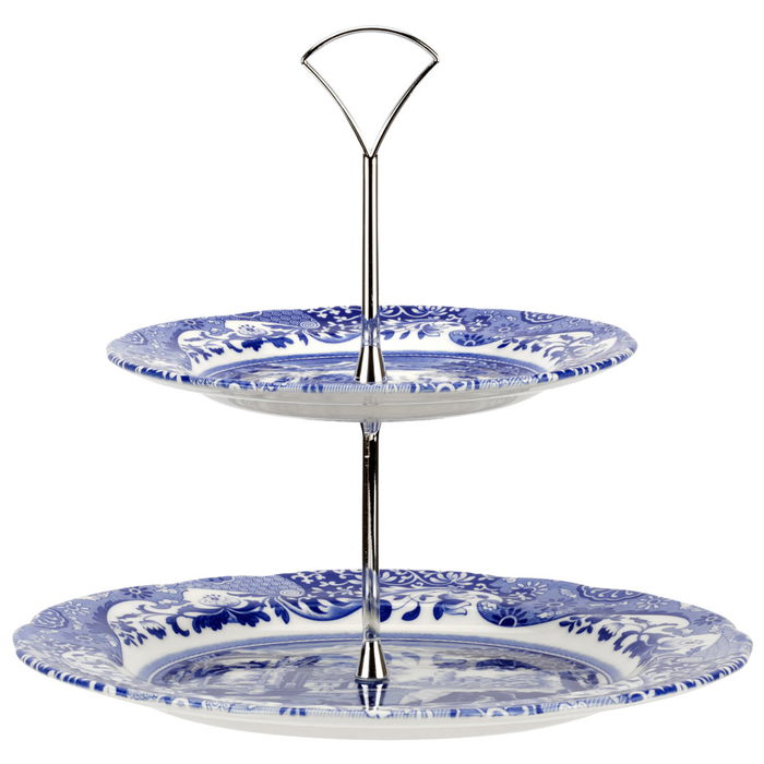 Spode Pastelera 2 Pisos Blue Italian 27-19 cm Spode Pastelera 2 Pisos Blue Italian 27-19 cm