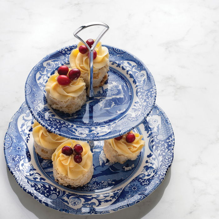 Spode Pastelera 2 Pisos Blue Italian 27-19 cm Spode Pastelera 2 Pisos Blue Italian 27-19 cm