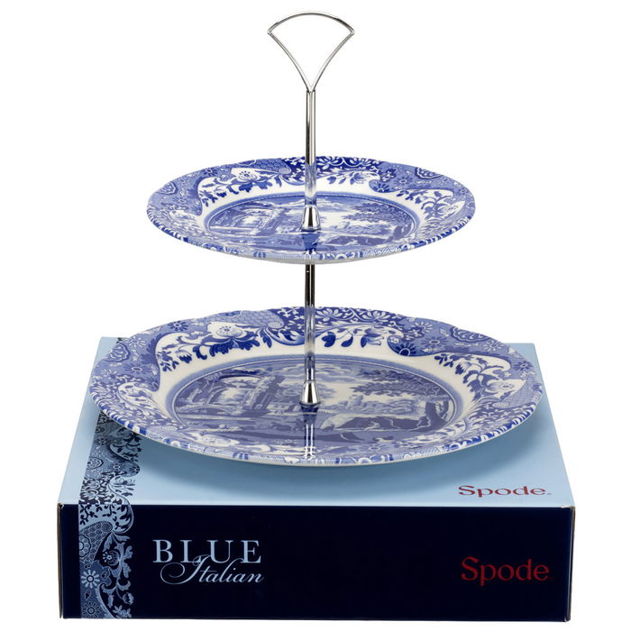Spode Pastelera 2 Pisos Blue Italian 27-19 cm Spode Pastelera 2 Pisos Blue Italian 27-19 cm