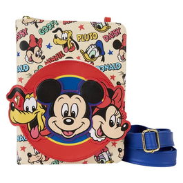 Loungefly Cuaderno Bolso Mickey and Friends Classic Disney Piel Vegana 16,5x22,2cm