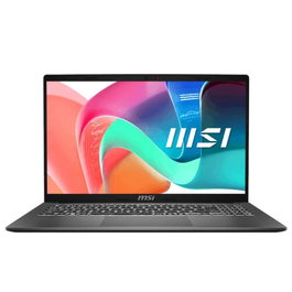 MSI Modern 15 F1MG-610ES - Portátil 15.6" FHD - Intel Core 7 150U (10 núcleos, hasta 5.4 GHz) - 32 GB RAM DDR4 - 1 TB SSD NVMe - Windows 11 Home - Color Gris Platino