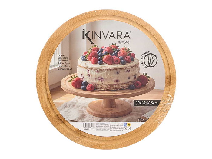 KINVARA Tartera Pie Bambú (Pack de 6) KINVARA Tartera Pie Bambú (Pack de 6)
