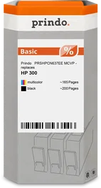 Prindo Basic Multipack Negro / Varios Colores compatible con HP 300