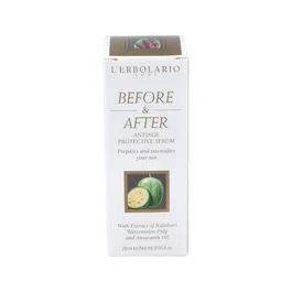 L'Erbolario Serum Antiedad Solar Antes Y Despues Prepara E Intensifica Bronceado 28Ml
