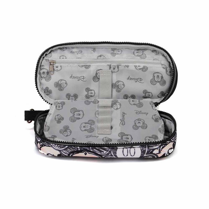 Estuche Portatodo Pencil Oh Boy Disney Mickey Mouse Negro