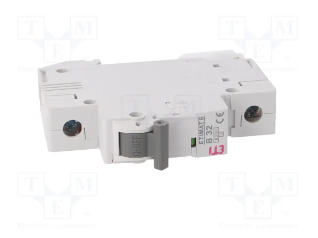 ETI POLAM Interruptor magnetotérmico ETIMAT 6 1P 32A 6kA