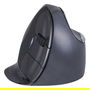 Evoluent BNEEVRDW Ratón Vertical Inalámbrico Laser, 3200 DPI, 6 Botones, Mano Derecha, Negro