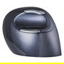 Evoluent BNEEVRDW Ratón Vertical Inalámbrico Laser, 3200 DPI, 6 Botones, Mano Derecha, Negro
