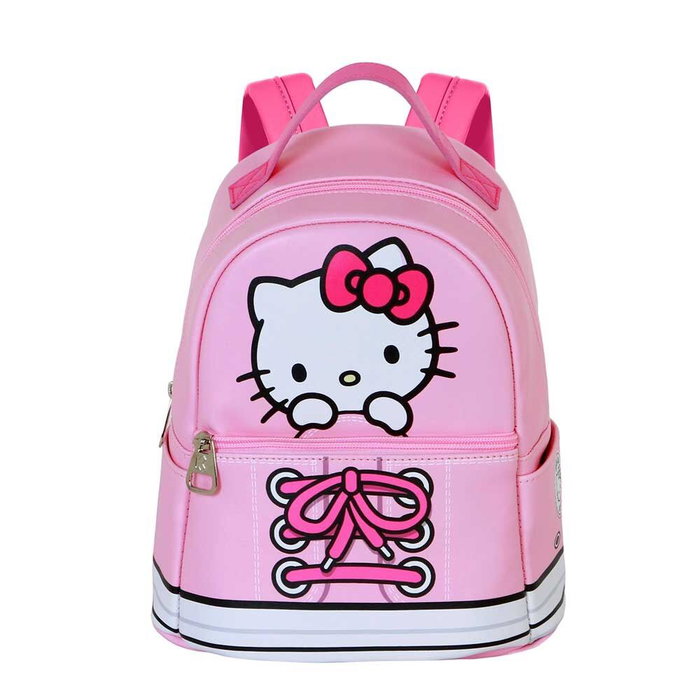 Karactermania Mochila Heady Pequeña Hello Kitty Sneakers Rosa