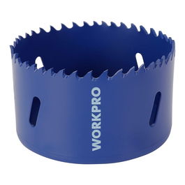 Workpro Sierra de Corona Bimetal Ø22 mm con Dientes M3HSS para Metal, Aluminio, Plástico, Pladur y Madera - Hasta 390 RPM