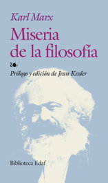 Miseria de la filosofía, Karl Marx - EDAF EDITORIAL
