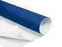 Liderpapel Rollo Adhesivo Autoadhesivo Plastificado Azul Brillante 100 Micras, para Forrar Superficies como Metal, Madera o Paredes, 0.45 m x 2 m