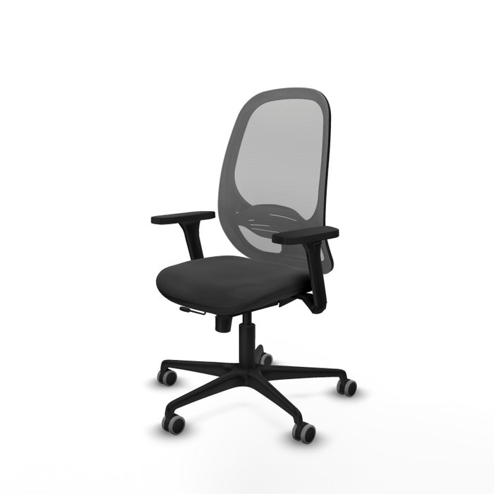PIQUERAS Y CRESPO Silla de oficina Cilanco Gris con Brazos 3D y Mecanismo Sincro/Traslack PIQUERAS Y CRESPO Silla de oficina Cilanco Gris con Brazos 3D y Mecanismo Sincro/Traslack