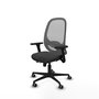 PIQUERAS Y CRESPO Silla de oficina Cilanco Gris con Brazos 3D y Mecanismo Sincro/Traslack
