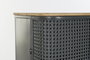 DKD Home Decor Estanteria Metal Industrial Loft Gris Natural 39 x 133 x 79 cm