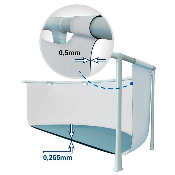 Intex Piscina Desmontable Prism Frame 305x76 cm con Depuradora