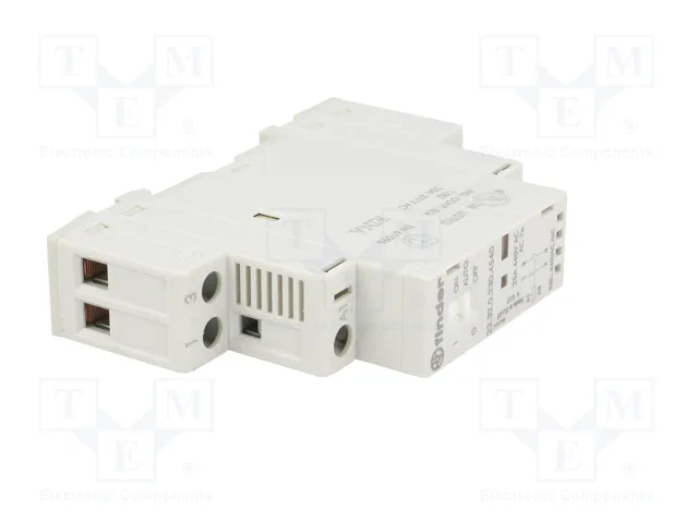 FINDER Contactor de Instalación Modular 2-Polar 25A 230VAC/230VDC NC+NA