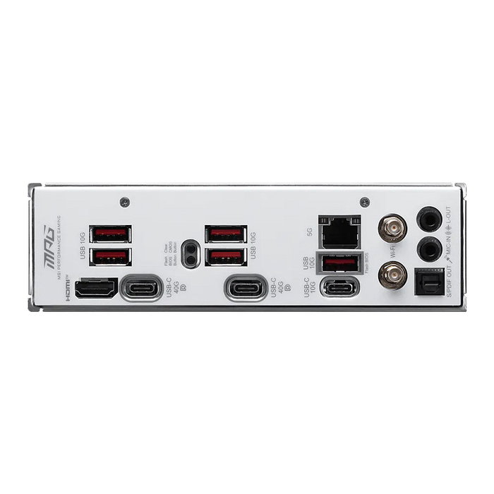 MSI MPG X870I EDGE TI EVO WIFI Mini-ITX DDR5 Blanco