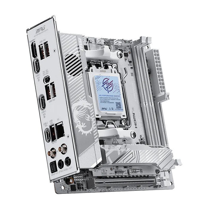 MSI MPG X870I EDGE TI EVO WIFI Mini-ITX DDR5 Blanco