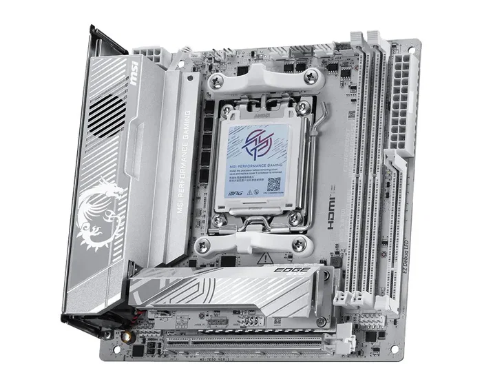 MSI MPG X870I EDGE TI EVO WIFI Mini-ITX Blanco