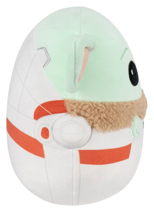 Jazwares Squishmallows Star Wars Peluche Grogu en su bolsa de transporte 20 cm