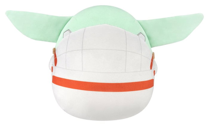 Jazwares Squishmallows Star Wars Peluche Grogu en su bolsa de transporte 20 cm
