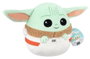 Jazwares Squishmallows Star Wars Peluche Grogu en su bolsa de transporte 20 cm