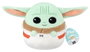 Jazwares Squishmallows Star Wars Peluche Grogu en su bolsa de transporte 20 cm