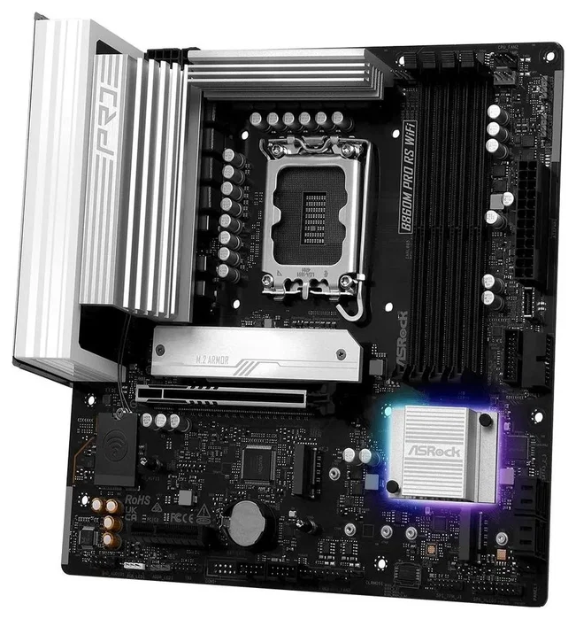ASRock B860M Pro RS WiFi micro ATX DDR5 LGA 1851