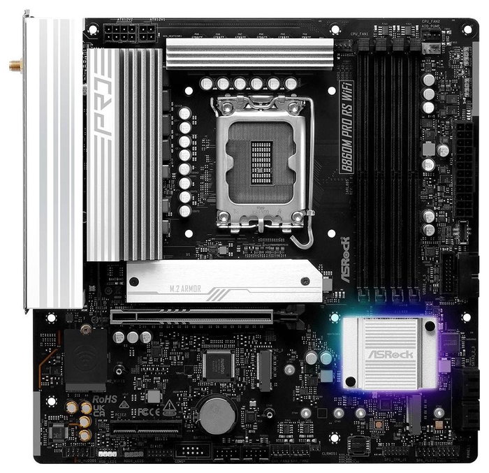 ASRock B860M Pro RS WiFi micro ATX DDR5 LGA 1851