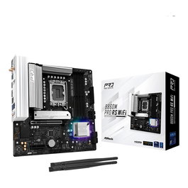 ASRock B860M Pro RS Wifi - Placa Base mATX (LGA 1851) con Wi-Fi, HDMI, DisplayPort, DDR5