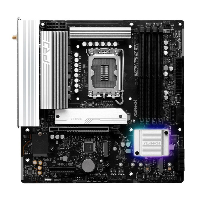 ASRock B860M Pro RS WiFi micro ATX DDR5 LGA 1851