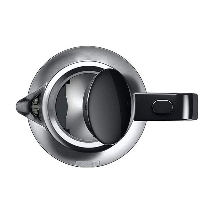 Braun WK 1500 BK PurShine Hervidor de Agua, 2200W, 1.7L, Negro y Acero Inoxidable, Filtro Antical, Apagado Automático, Base 360°