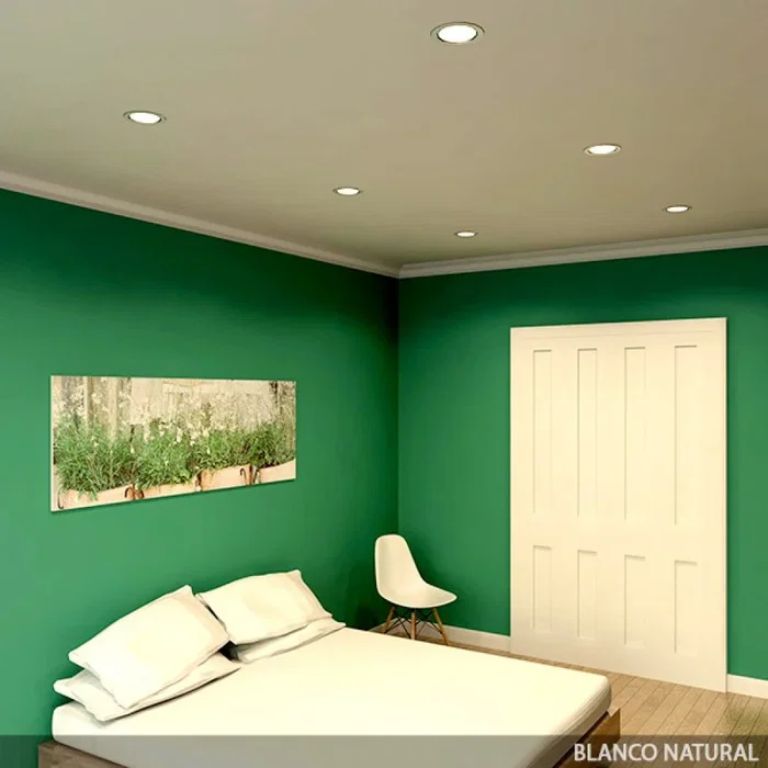 Foco Downlight LED 9W 800Lm 4200K 40.000H [PCE-DL9W-W]