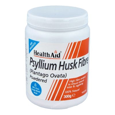 Health Aid Fibra de cáscara de Psyllium 300 g