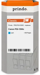 Prindo Cartucho de tinta cian PRICPGI1500C Classic