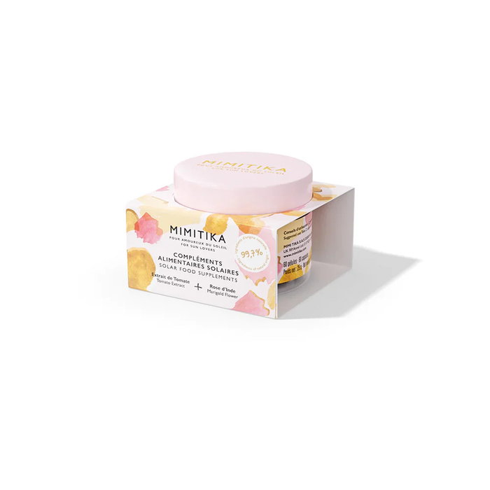 Mimitika Solar Food Extracto de tomate & Flor de cempasúchil 25 g