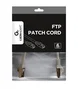 Gembird Cable de Red Cat6 F/UTP Gris 0,25 m PP6-0.25M