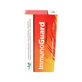 VBYOTICS Immuno Guard 20 Viales - Fórmula con Lactoferrina, Vitamina C y Propóleo para el Sistema Inmunológico