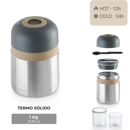 Bra Termo Enjoy Signature A196123 1000ml para Sólidos y Líquidos