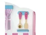 Andreutoys Juego de Cocina de Madera con Complementos y Accesorios 60x30x80 cm