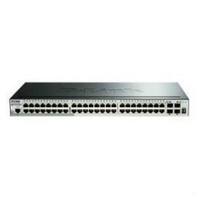 D-Link 52-Port Gigabit Stackable POE Smart Pro (370W Power Budget) con 4 10G SFP+ D-Link 52-Port Gigabit Stackable POE Smart Pro (370W Power Budget) con 4 10G SFP+