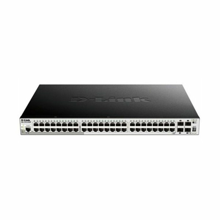 D-Link 52-Port Gigabit Stackable POE Smart Pro (370W Power Budget) con 4 10G SFP+ D-Link 52-Port Gigabit Stackable POE Smart Pro (370W Power Budget) con 4 10G SFP+