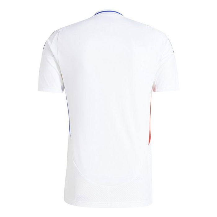 Camiseta de Fútbol de Manga Corta Hombre Adidas Olympique Lyonnais 24/25 Home 15-16 Años