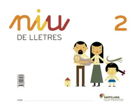GRUP PROMOTOR Niu de lletres 2 (Lectoescriptura) 3 anys